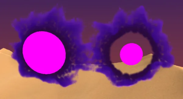 Image of portal particle effect scale